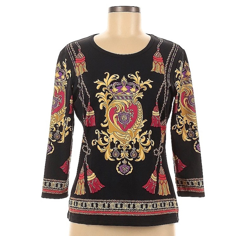 J. McLaughlin black top size M